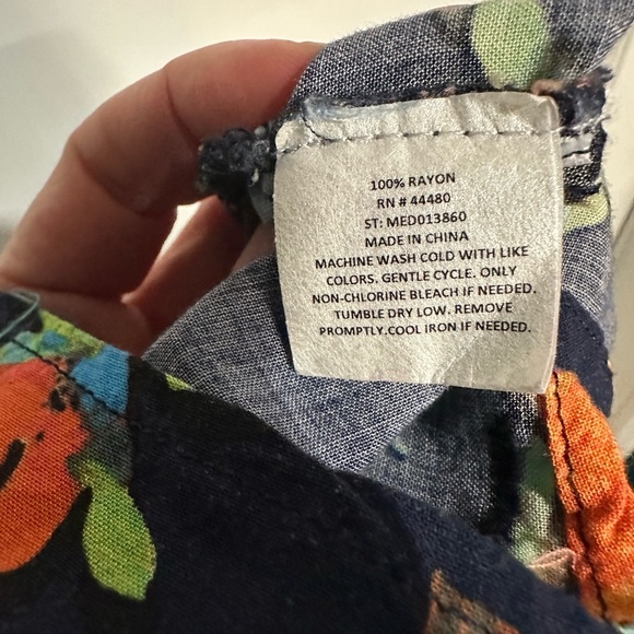 Fourteenth Place size medium maxi floral dress - Picture 8 of 10